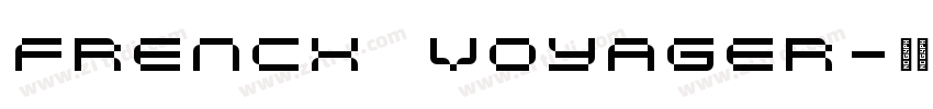 French Voyager字体转换